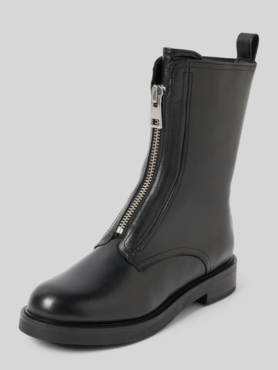 Peek & Cloppenburg Newd TamarisStiefel aus Leder mit Reißverschluss in black