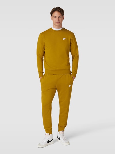 Peek & Cloppenburg NikeOversized Sweatshirt mit Label-Detail in dunkelgelb