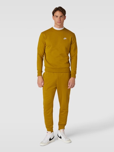 Peek & Cloppenburg NikeSweatpants mit elastischem Bund in dunkelgelb