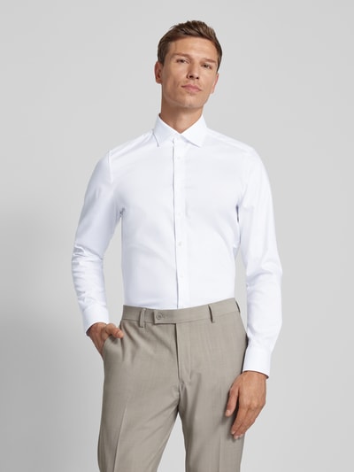 Peek & Cloppenburg OLYMP Level FiveBody Fit Business-Hemd Mit Kentkragen In Weiss