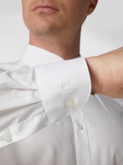 Peek & Cloppenburg OLYMP Level FiveSlim Fit Businesshemd Aus Popeline In Beige