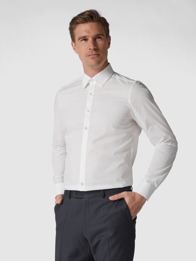 Peek & Cloppenburg OLYMP Level FiveSlim Fit Businesshemd Aus Popeline In Beige