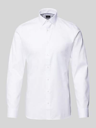 Peek & Cloppenburg OLYMP No. SixSuper Slim Fit Business-Hemd Mit Kentkragen In Weiss