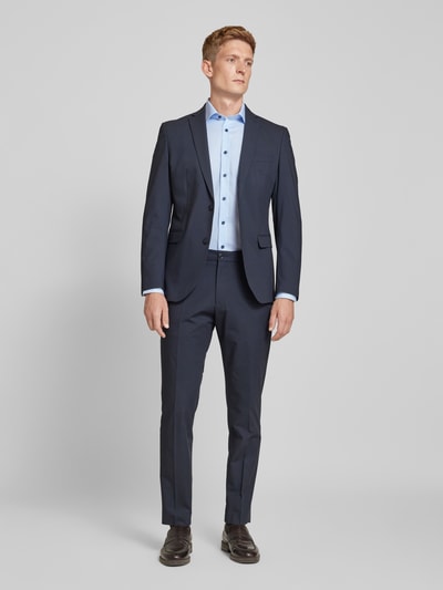 Peek & Cloppenburg OLYMPModern Fit Business-Hemd Mit Kentkragen In Bleu