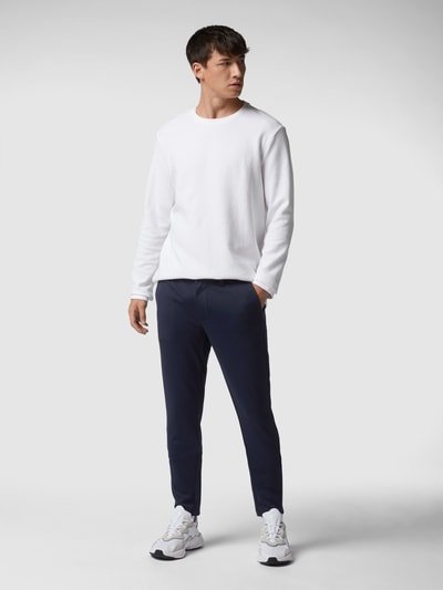 Peek & Cloppenburg Only & SonsChino mit Stretch-Anteil in dunkelblau