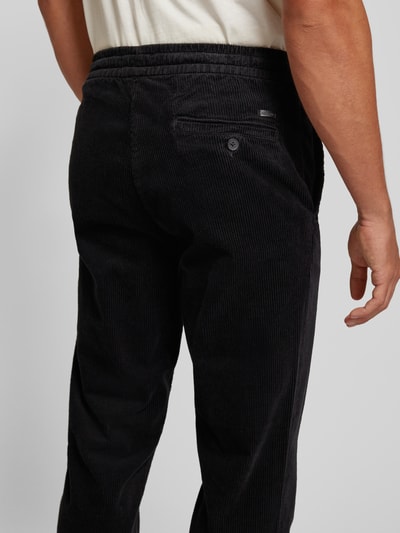 Peek & Cloppenburg Only & SonsTapered Fit Cordhose Mit Elastischem Bund Modell 'LINUS' In Black