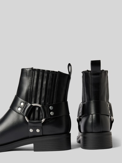 Peek & Cloppenburg OnlyBikerstiefel Mit Riemchen Und Nieten In Black