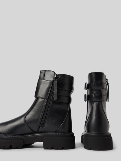 Peek & Cloppenburg OnlyChelsea Boots Mit Breitem Riemen Und Doppelter Schnalle Modell 'TRINITY-7' In Black