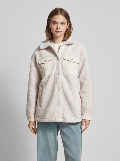 Peek & Cloppenburg OnlyHemdjacke Aus Teddyfell Modell 'TANLA' In Beige