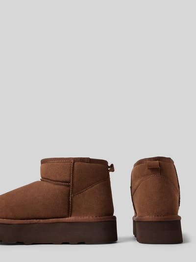 Peek & Cloppenburg OnlyKnöchellanger Stiefel Aus Synthetischen Wildleder Modell 'FELICIA' In Mittelbraun