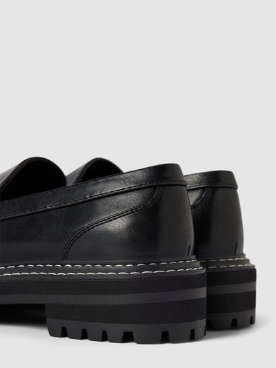 Peek & Cloppenburg OnlyPenny-Loafer Mit Ziernähten Modell 'BETH' In Black