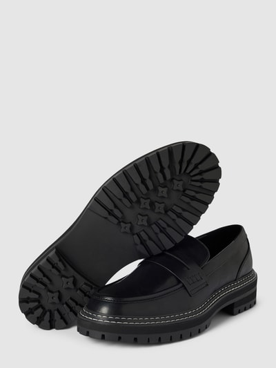 Peek & Cloppenburg OnlyPenny-Loafer Mit Ziernähten Modell 'BETH' In Black