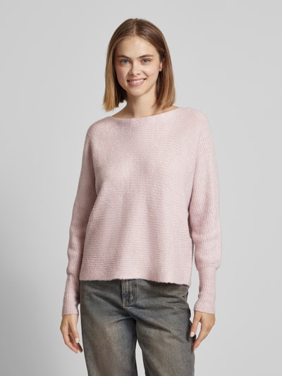 Peek & Cloppenburg OnlyPullover Mit überschnittenen Schultern Modell 'DANIELLA' In Rosa Melange