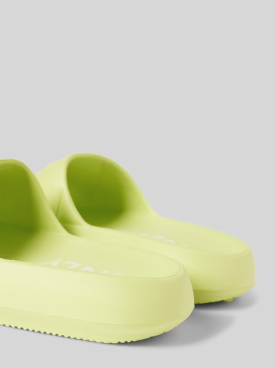 Peek & Cloppenburg OnlySandalette Mit Steppnähten Modell 'MAVE' In Neon Gelb