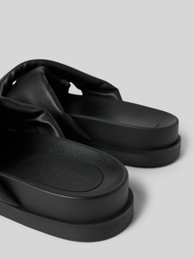 Peek & Cloppenburg OnlySlides Mit Strukturmuster Modell 'MINNIE' In Black