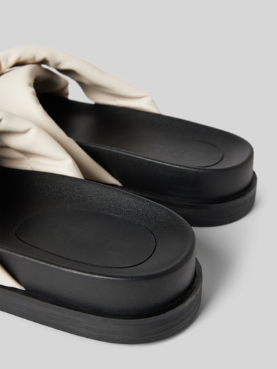 Peek & Cloppenburg OnlySlides Mit Strukturmuster Modell 'MINNIE' In Weiss