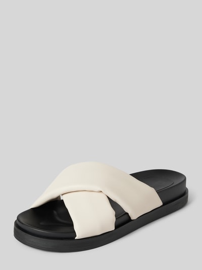 Peek & Cloppenburg OnlySlides Mit Strukturmuster Modell 'MINNIE' In Weiss