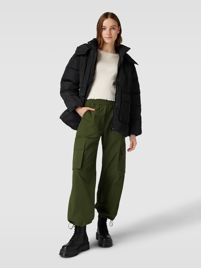 Peek & Cloppenburg OnlySteppjacke mit Pattentaschen Modell 'NORA' in black