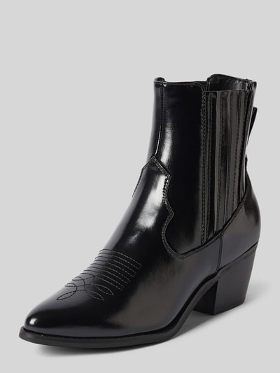 Peek & Cloppenburg OnlyStiefel im Cowboy-Look mit Stickerei Modell 'TOBY' in black