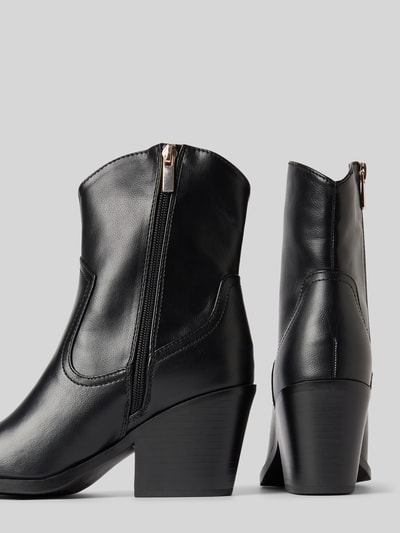 Peek & Cloppenburg OnlyStiefel Mit Dekorativen Nähten Und Blockabsatz Modell 'BROOKE-1' In Black