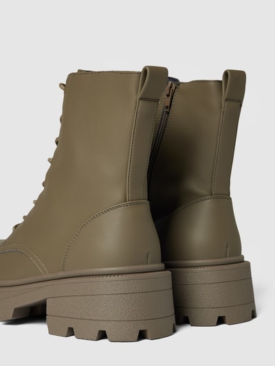 Peek & Cloppenburg OnlyStiefel Mit Plateau-Sohle Modell 'BANYU' In Oliv