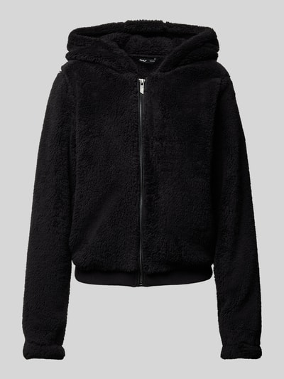 Peek & Cloppenburg OnlySweatjacke Mit Kapuze Modell 'NEW ANNA' In Black
