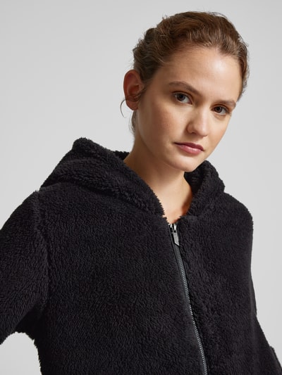 Peek & Cloppenburg OnlySweatjacke Mit Kapuze Modell 'NEW ANNA' In Black