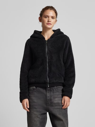 Peek & Cloppenburg OnlySweatjacke Mit Kapuze Modell 'NEW ANNA' In Black