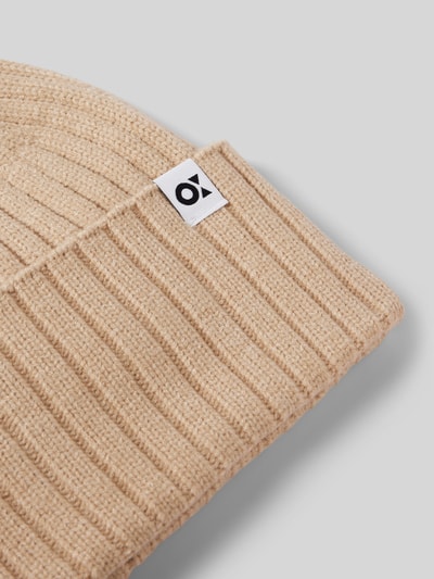 Peek & Cloppenburg OPUSBeanie Mit Label-Detail Modell 'Adela' In Beige