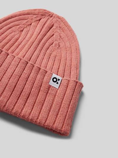 Peek & Cloppenburg OPUSBeanie Mit Label-Detail Modell 'Adela' In Lachs