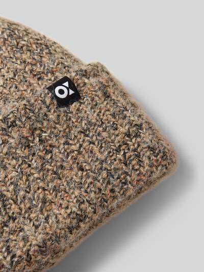 Peek & Cloppenburg OPUSBeanie Mit Label-Detail Modell 'Amaddie' In Hellbraun