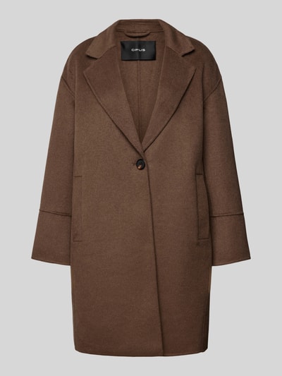 Peek & Cloppenburg OPUSMantel Mit Reverskragen Modell 'HATILDE ROS' In Hellbraun