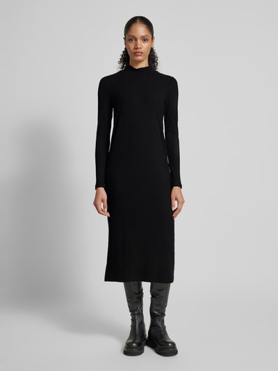 Peek & Cloppenburg OPUSMidikleid Mit Strukturmuster Modell 'Wipona' In Black