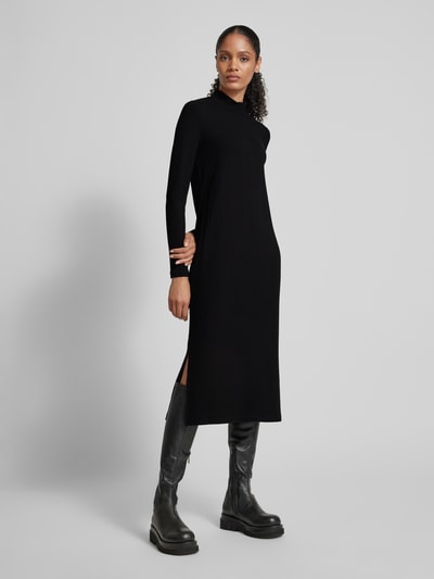 Peek & Cloppenburg OPUSMidikleid Mit Strukturmuster Modell 'Wipona' In Black