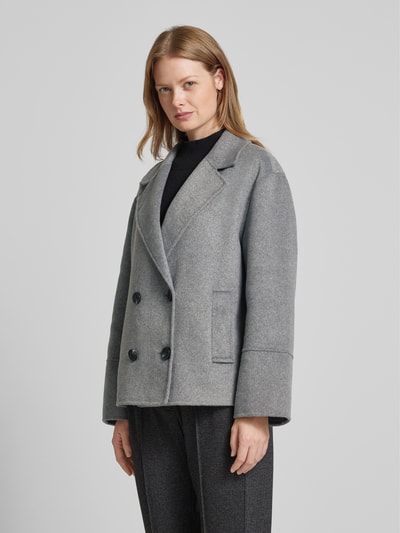 Peek & Cloppenburg OPUSRegular Fit Jacke Mit Reverskragen Modell 'Hilna' In Hellgrau