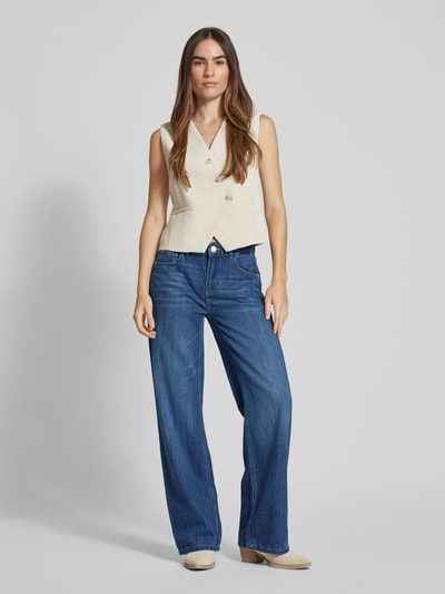 Peek & Cloppenburg OPUSRegular Fit Jeans mit Eingrifftaschen Modell 'Maudea' in jeansblau