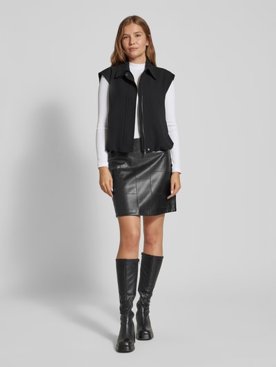 Peek & Cloppenburg OPUSRock In Leder-Optik Mit Teilungsnähten Modell 'Romela' In Black