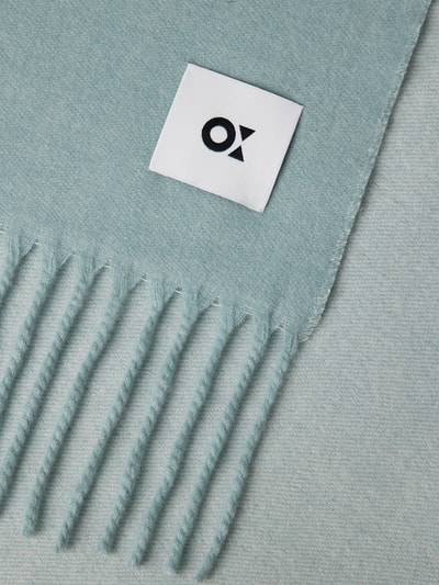 Peek & Cloppenburg OPUSSchal Mit Label-Patch Modell 'Atopa' In Eisblau