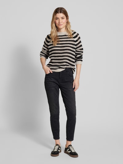 Peek & Cloppenburg OPUSSlim Fit Jeans im 5-Pocket-Design Modell 'Evita' in black