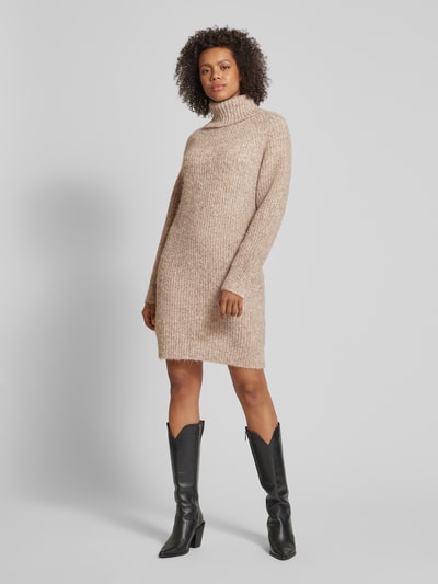 Peek & Cloppenburg OPUSStrickkleid mit Rollkragen Modell 'Wakona' in beige