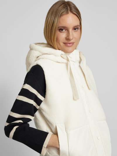 Peek & Cloppenburg OPUSWeste Mit Teddyfell Modell 'Windus' In Offwhite