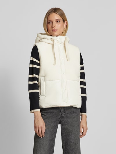 Peek & Cloppenburg OPUSWeste Mit Teddyfell Modell 'Windus' In Offwhite