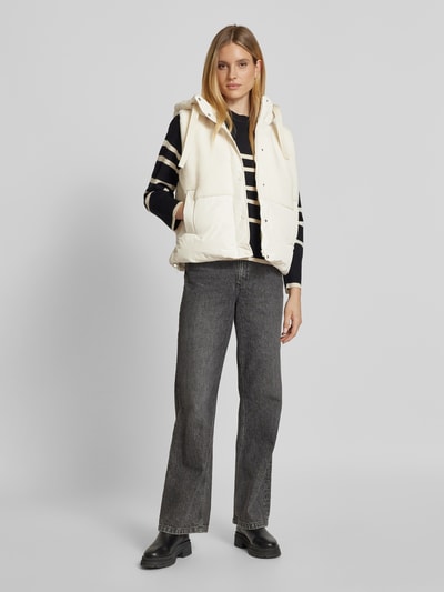 Peek & Cloppenburg OPUSWeste mit Teddyfell Modell 'Windus' in offwhite