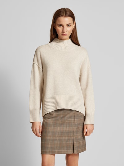 Peek & Cloppenburg OuiStrickpullover Mit Turtleneck In Beige