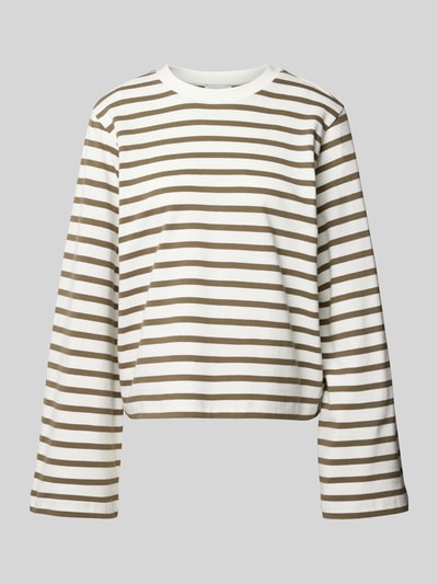 Peek & Cloppenburg P&C* Curated By Anouk YveLongsleeve Mit Rundhalsausschnitt - Capsule Wardrobe In Khaki