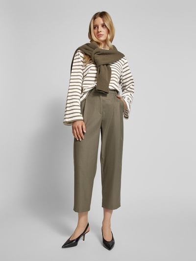 Peek & Cloppenburg P&C* curated by Anouk YveLongsleeve mit Rundhalsausschnitt - Capsule Wardrobe in khaki