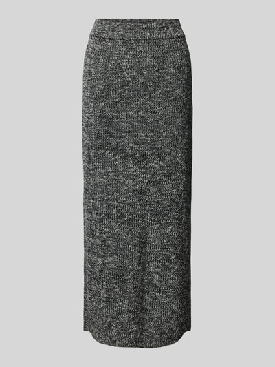 Peek & Cloppenburg P&C* Curated By Anouk YveMaxirock Mit Gerippten Abschlüssen - Capsule Wardrobe In Dunkelgrau Melange