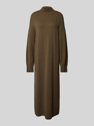 Peek & Cloppenburg P&C* Curated By Anouk YveStrickkleid Mit Stehkragen - Capsule Wardrobe In Khaki