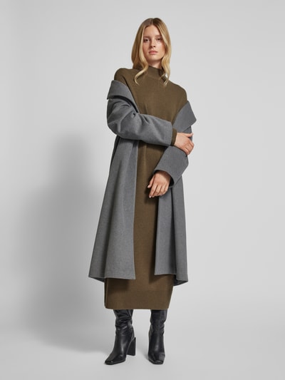 Peek & Cloppenburg P&C* curated by Anouk YveStrickkleid mit Stehkragen - Capsule Wardrobe in khaki