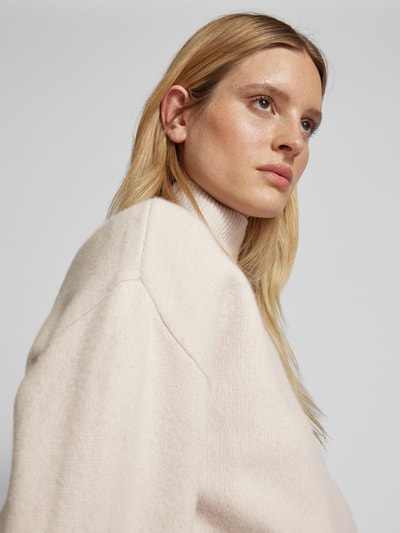Peek & Cloppenburg P&C* Curated By Anouk YveStrickpullover Mit Stehkragen - Capsule Wardrobe In Sand